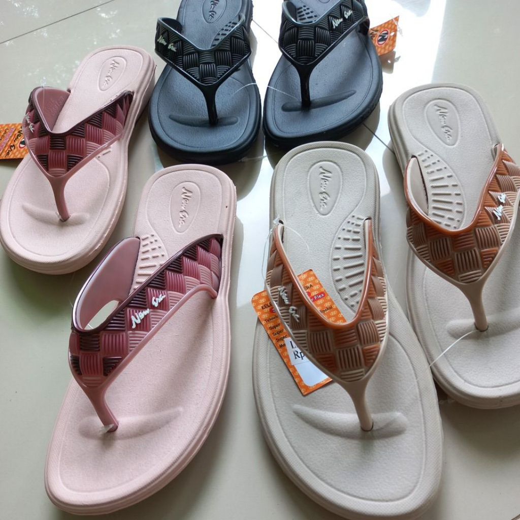 Sandal Karet wanita New era Original