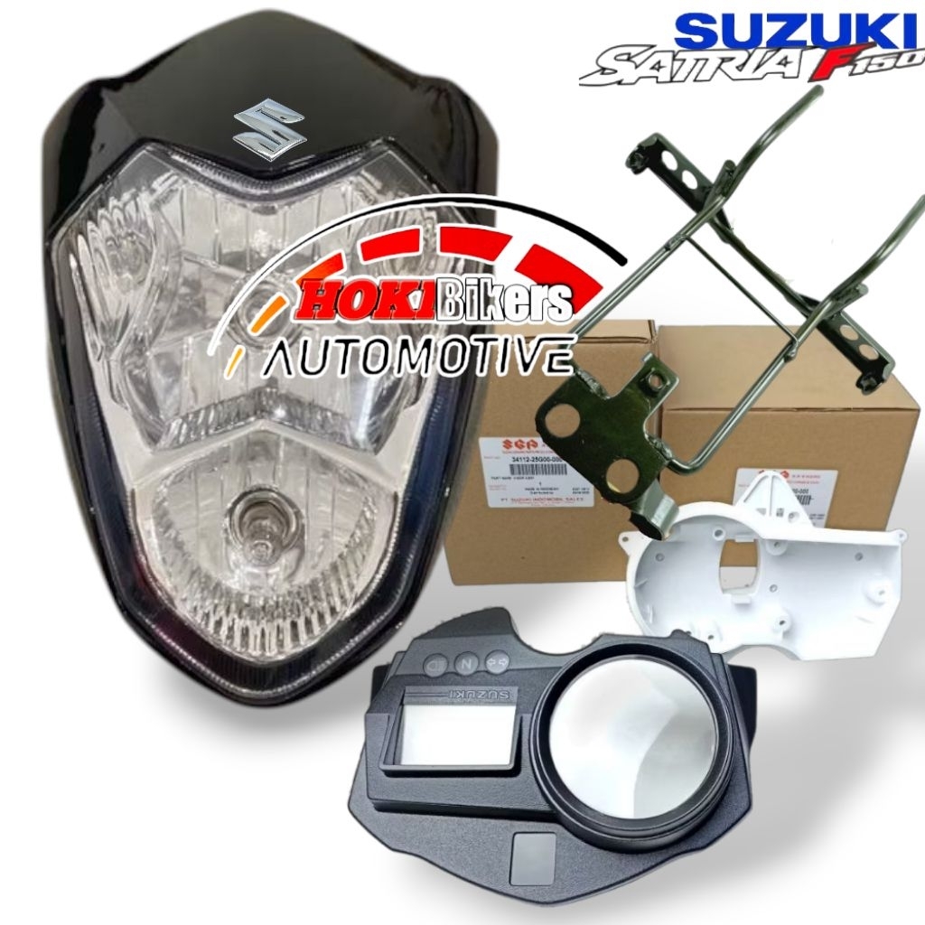 HEADLAMP SATRIA FU OLDLAMA FULL SET CKD CBU MIKA KEPALA PAKET BATOK LAMPU SATRIA FU THAILAND CBU CKD