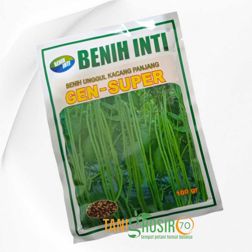 BENIH KACANG PANJANG GEN SUPER 100 GRAM – Genjah buah sangat lebat Tahan layu fusarium dan tidak mud