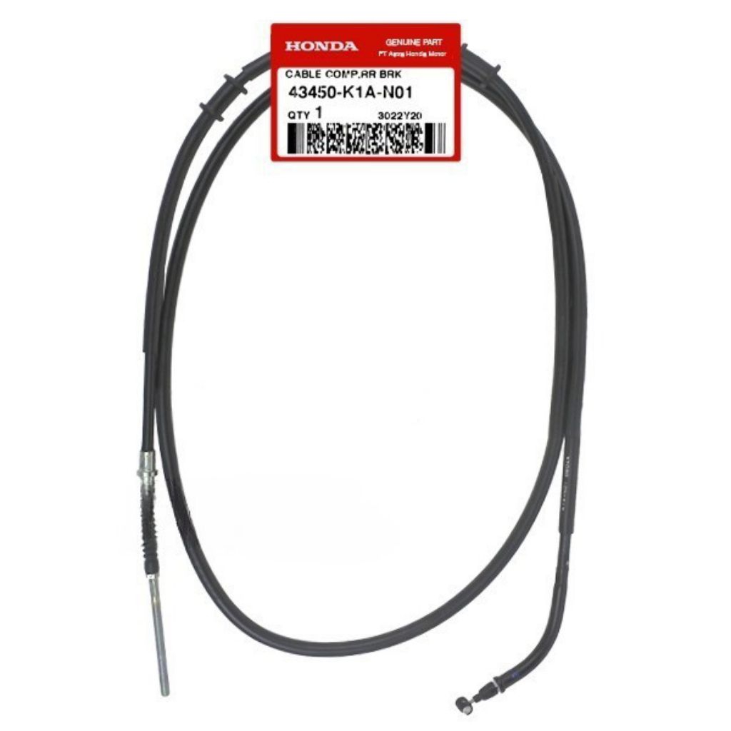 43450-K1A-N01 Kabel Rem Belakang Beat Deluxe K1A Original AHM