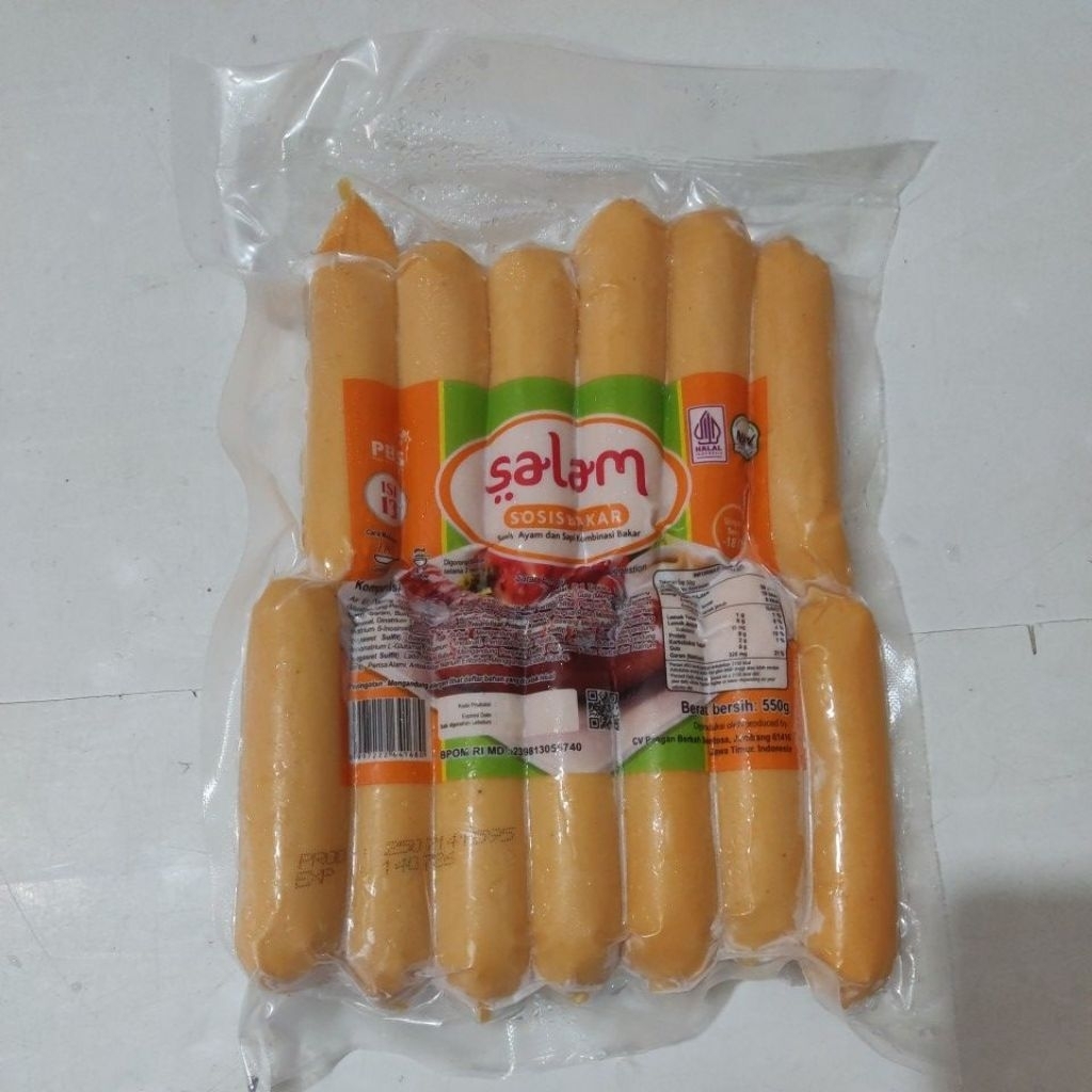 

Salam Sosis bakar Mini isi 13 berat 550gr