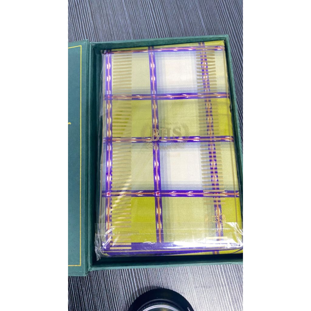 SARUNG TENUN BHS SUTERA SPINSILK KODE 109 (ORIGINAL) (BELUM PERNAH DIPAKAI)