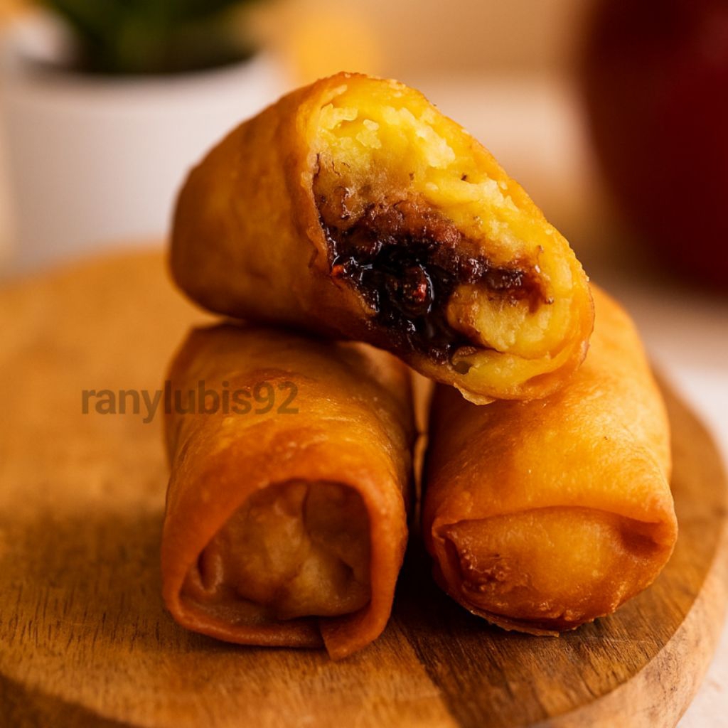 

Lumpia Tape Gula Merah