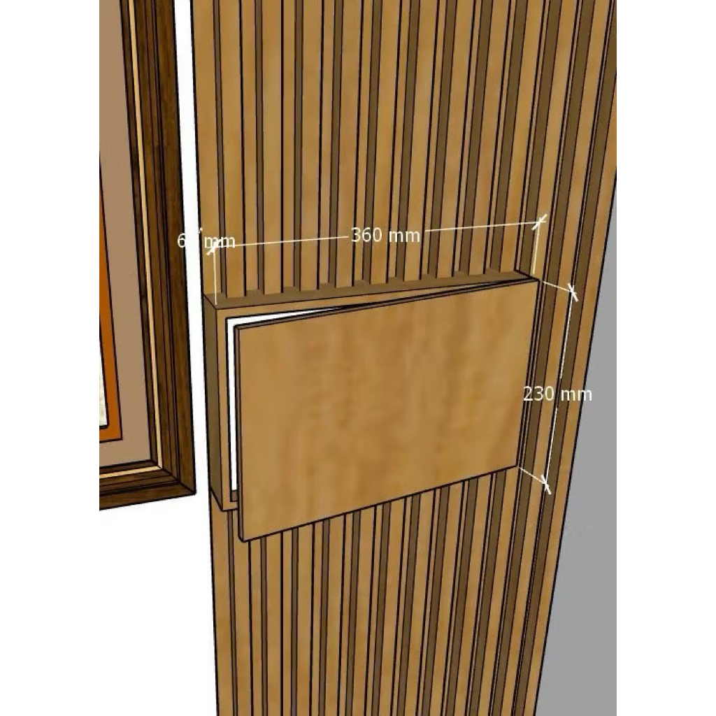 

CUSTOM BOX POLOS 36x6x23 TANPA LK