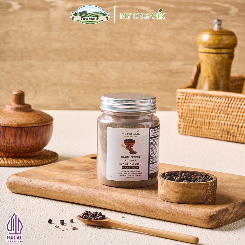 

My Organik Lada Hitam Bubuk Botol Black Pepper Powder Premium Quality Merica Bubuk Bumbu Dapur