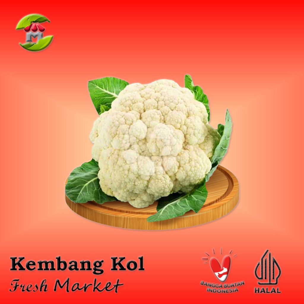 

[JAKTIM] Kembang Kol Segar 1pcs Pack 800gr - 1kg