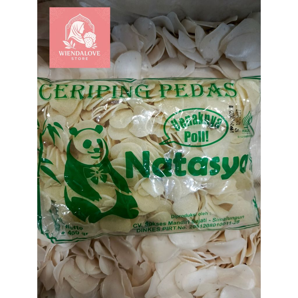 

Keripik Pedas Natasya 400gr | Cemilan Renyah Gurih Pedas | Snack Kriuk Enak Murah | Ceriping Pedas