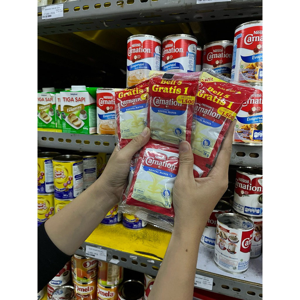 

KENTAL MANIS CARNATION SACHET DAPAT 3 PACK