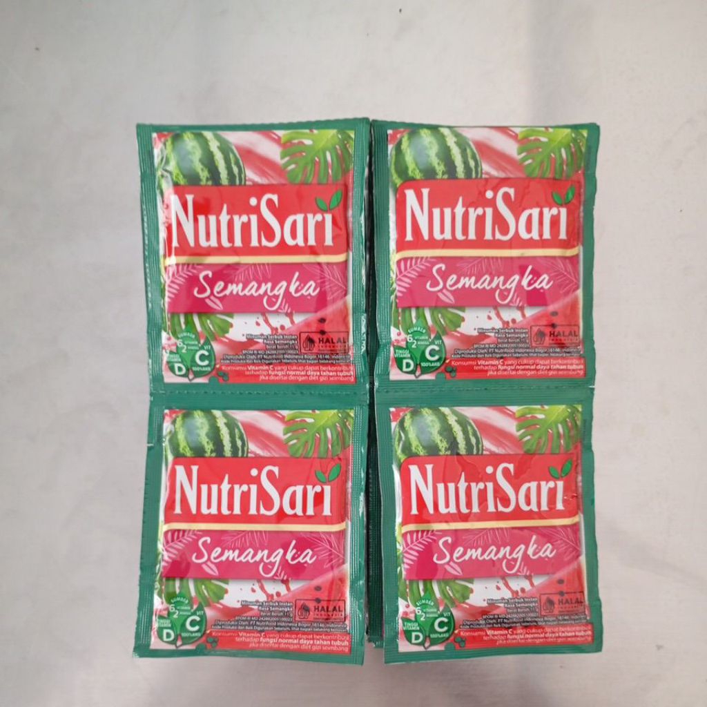 

Nutrisari Semangka Renceng Isi 10sachet 11gr