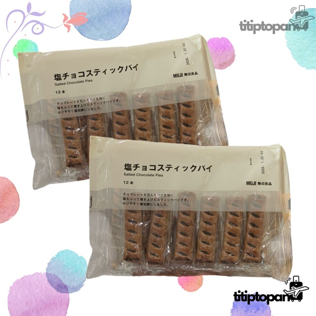 

MUJI Salted Chocolate Pies isi 12 Pcs