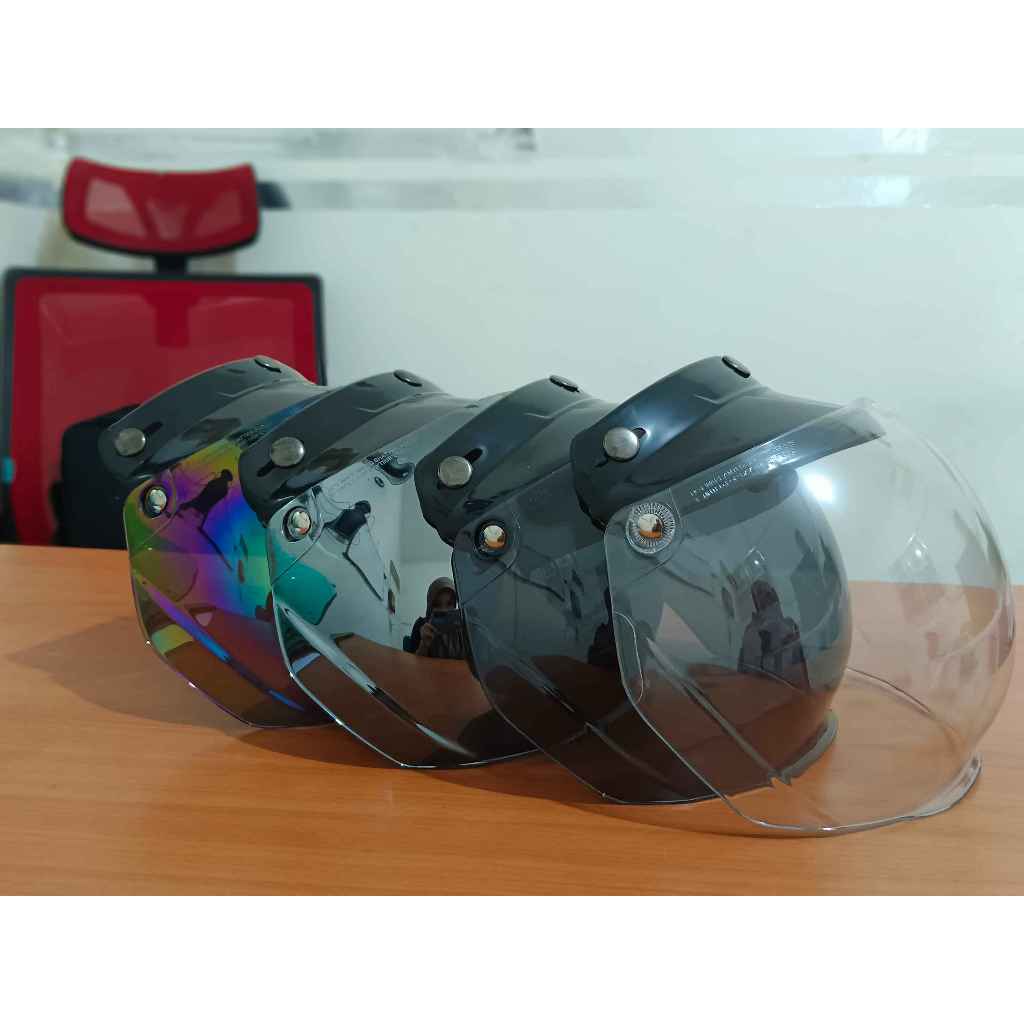 Kaca Helm Bogo Cembung/Cekung Ori Ninja Kualitas Premium