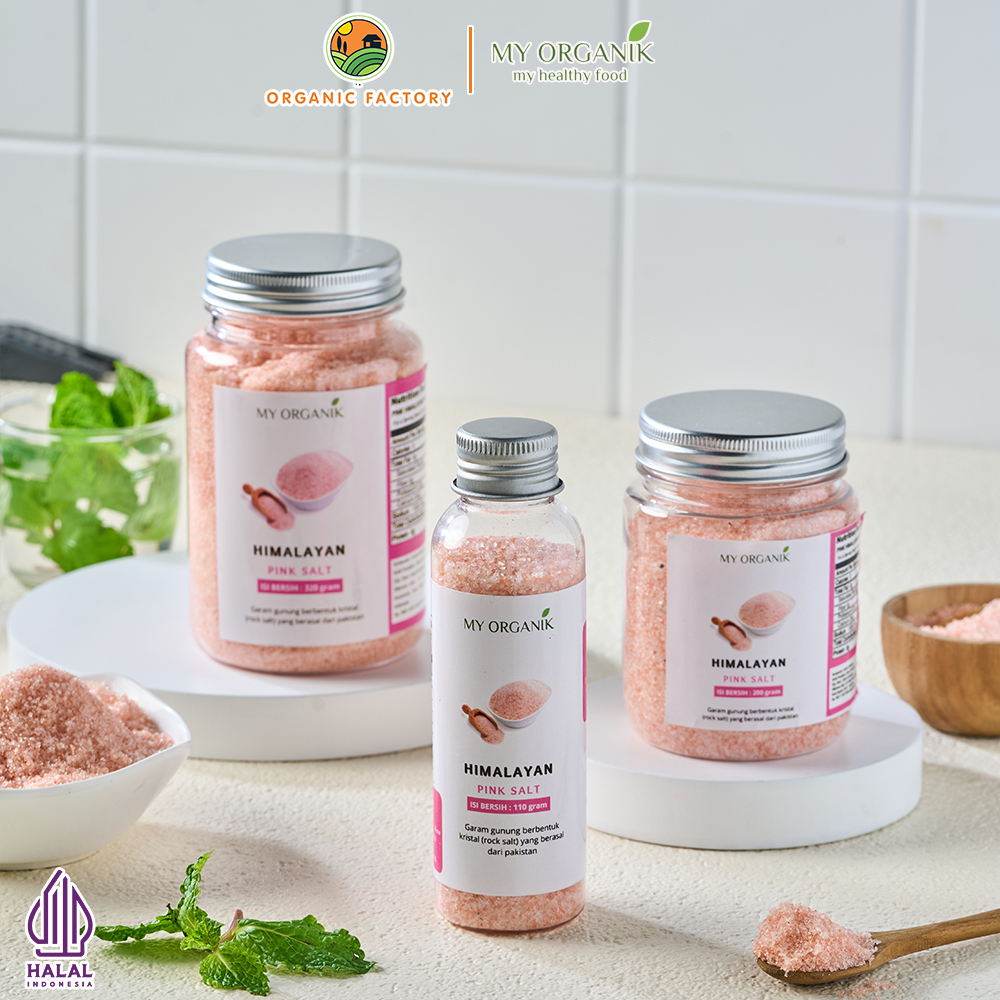 

My Organik Garam Himalaya Original Asli Organik Himalayan Pink Salt Premium