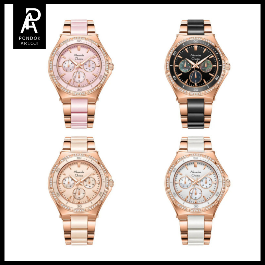 ORIGINAL Jam Tangan Wanita Alexandre Christie AC 2294 / ac2294 / 2294 Garansi Resmi 1 Tahun