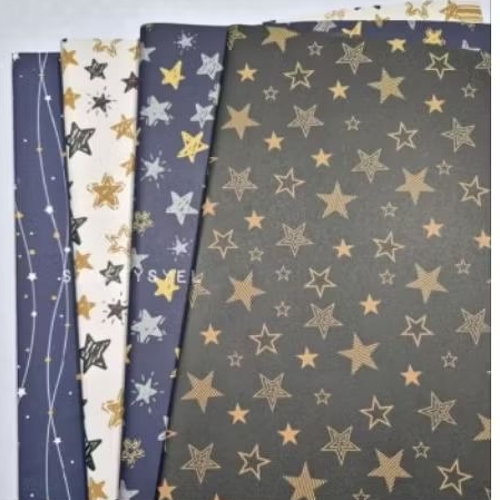 

kertas kado doff bintang lion star uk 50 x63 cm