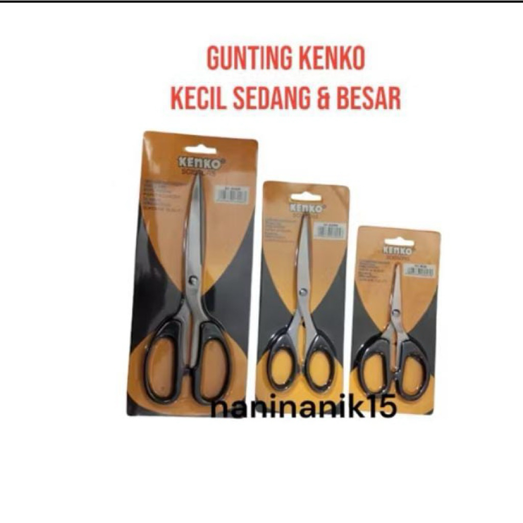 

GUNTING KENKO KECIL SEDANG BESAR SC-828/ SC-838N/ SC-848N