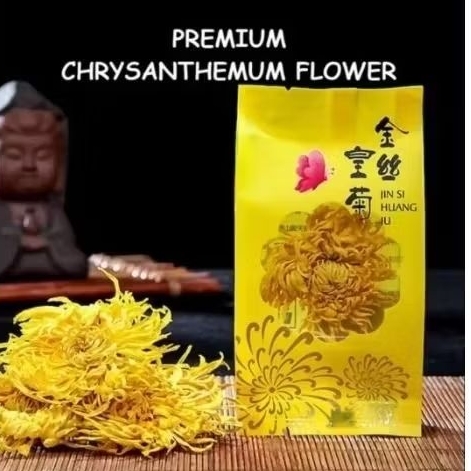 

Teh bunga kembang golden chrysanthemum flower tea dried krisan / teh kembang / teh diet