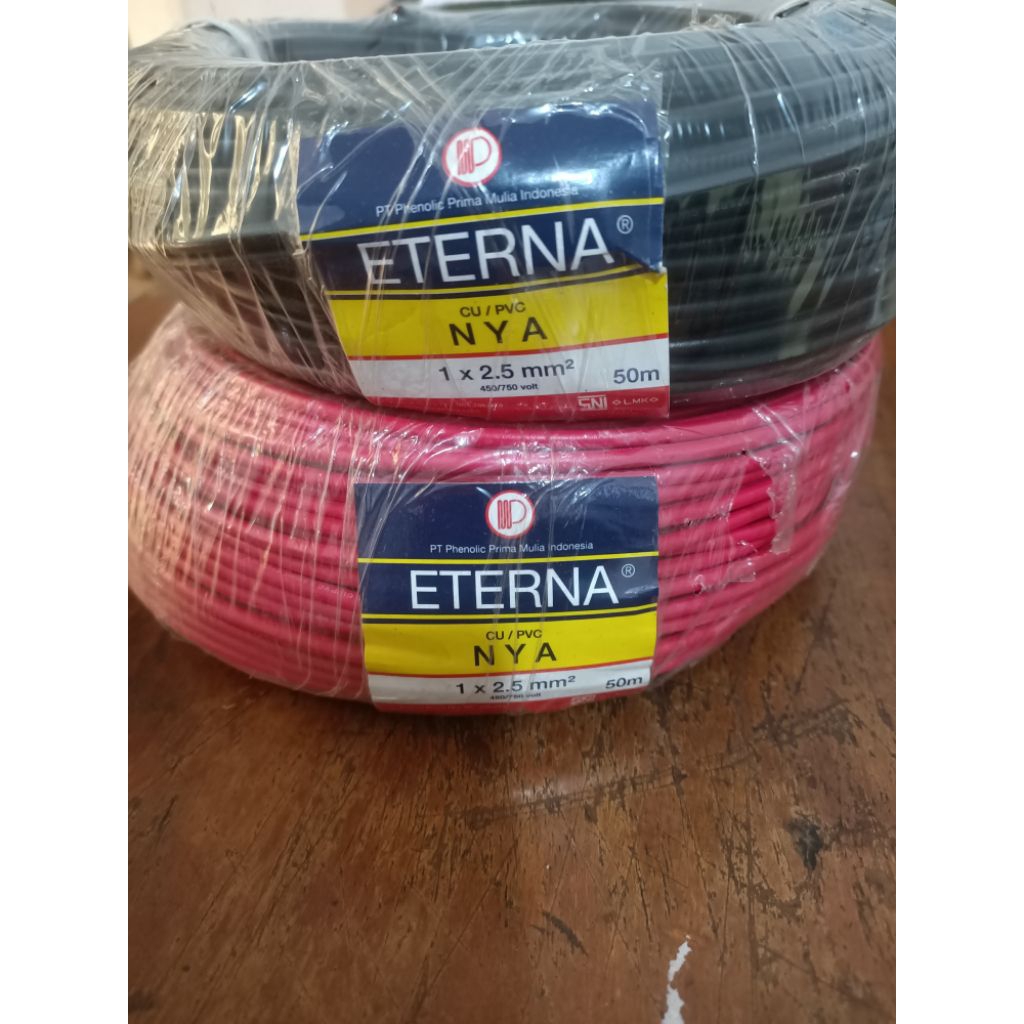 Kabel NYA 2.5 ETERNA 50 mtr