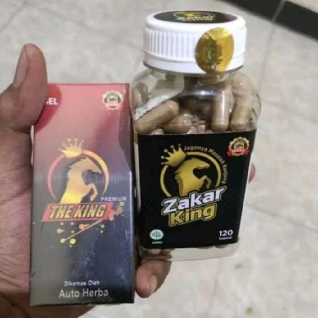 Zakar King - Tingkatkan Keperkasaan dan Daya Tahan Alami Anda (60 Kapsul)