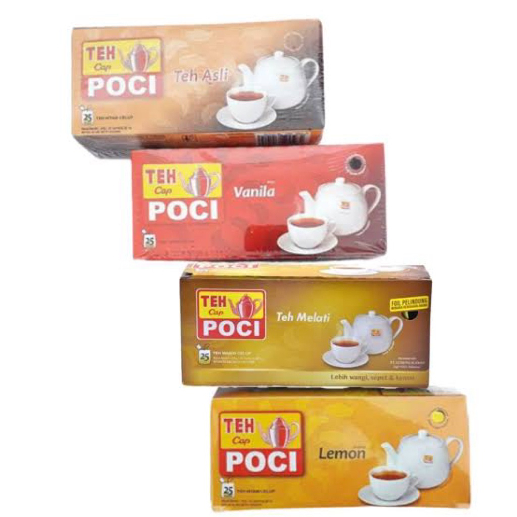 teh poci lemon isi 25 - teh celup poci lemon - teh cap poci lemon
