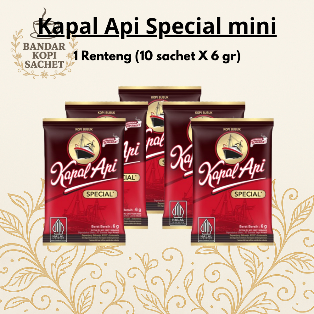 

KAPAL API Special Mini 10 x 6 gr