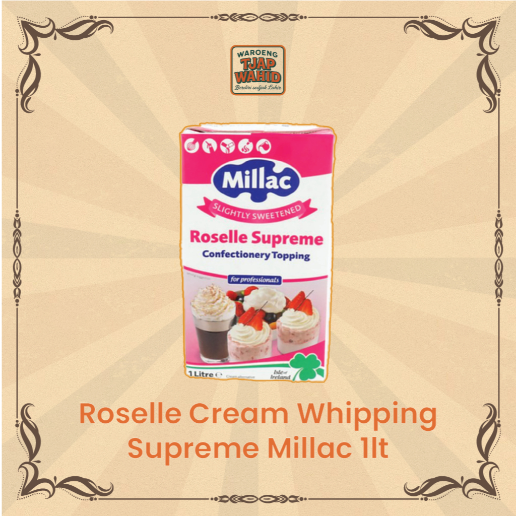 

Roselle Cream Whipping Supreme Millac 1Lt