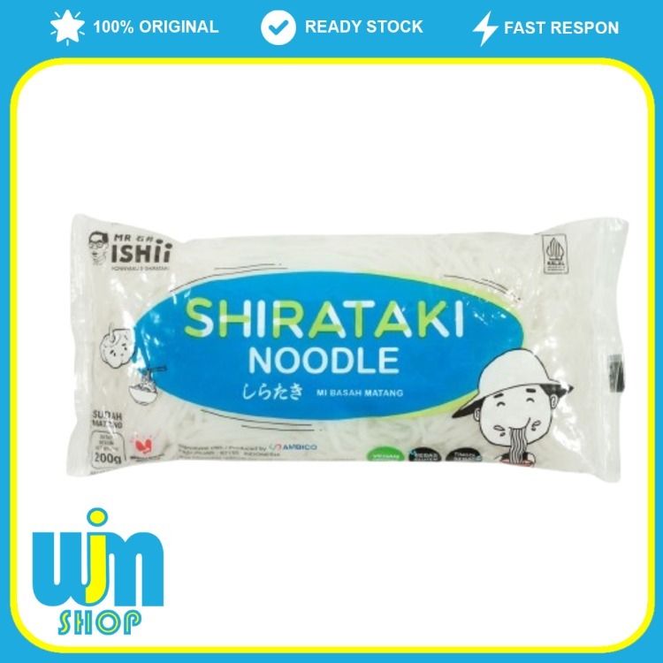 

Mie Shirataki Basah 200 Gram Mie Diet Rendah Kalori WJM Shop