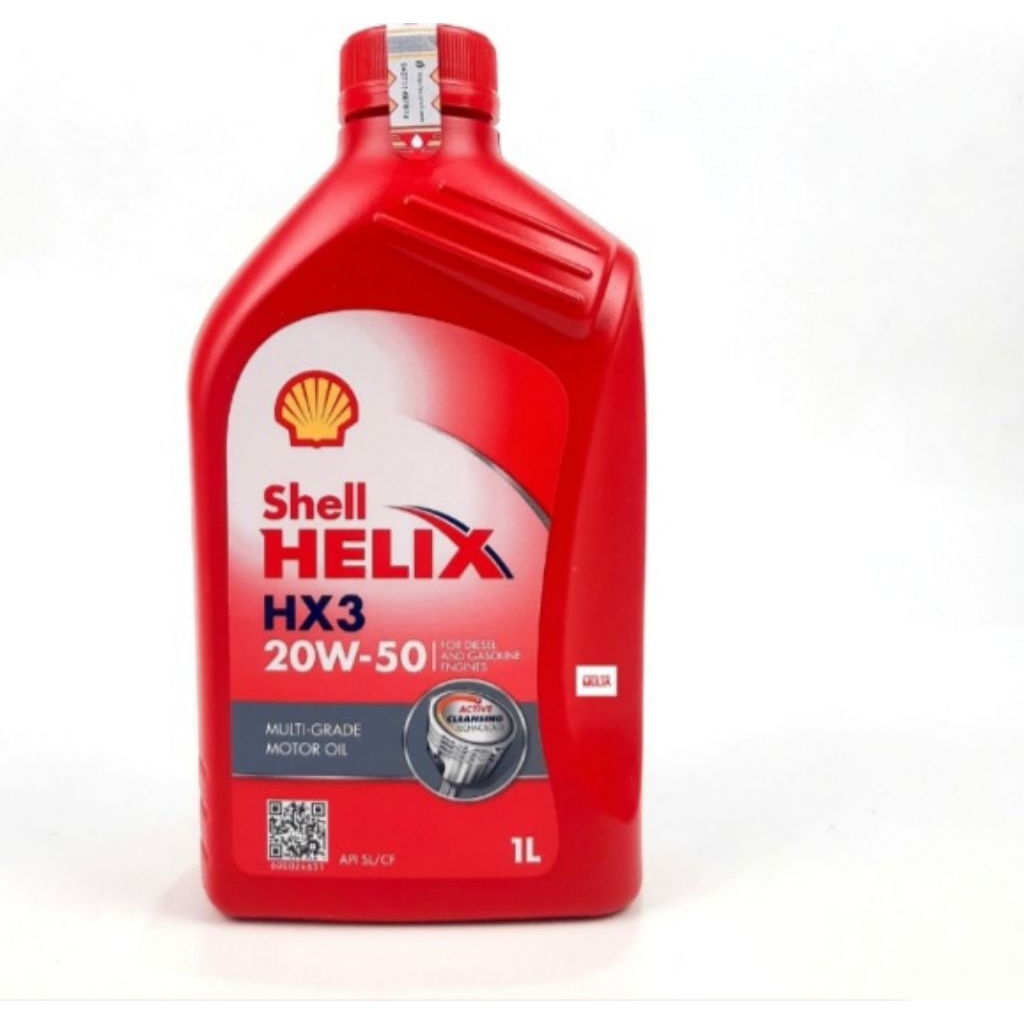 oli shell helix Hx3 20W50 1 liter