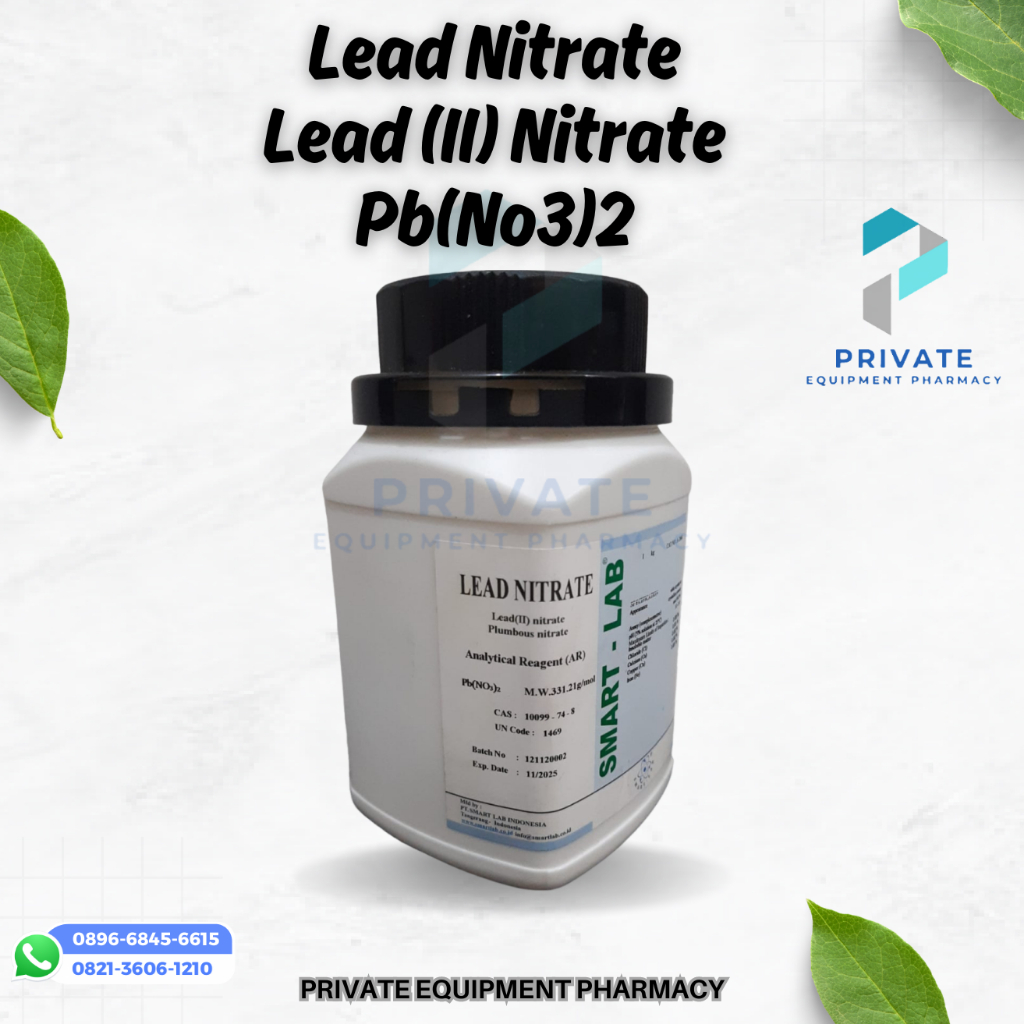Timbal (II) Nitrat / Lead (II) Nitrate / Pb(NO3)2 SMARTLAB / Per gram