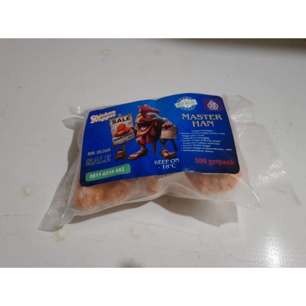 

Bumble Crumb Chicken Nugget Frozen Food @ 500 gr/Pack Khusus Kota Medan Saja.