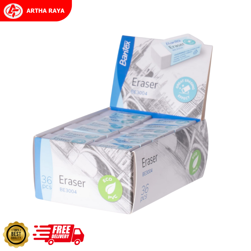 

Bantex Penghapus Putih Kecil - BE3004 [1 PCS]