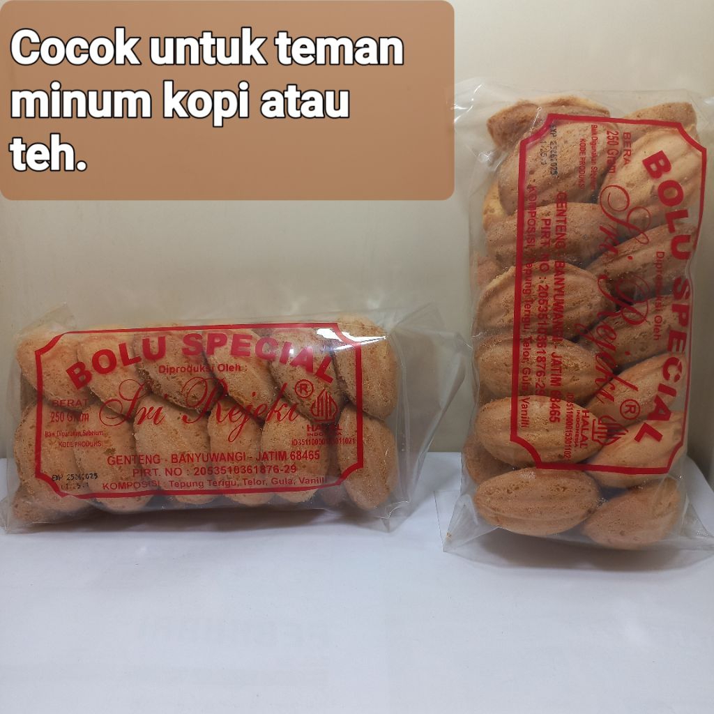 

Bolu Spesial (bolu kering)Asli Banyuwangi"Sri Rejeki".