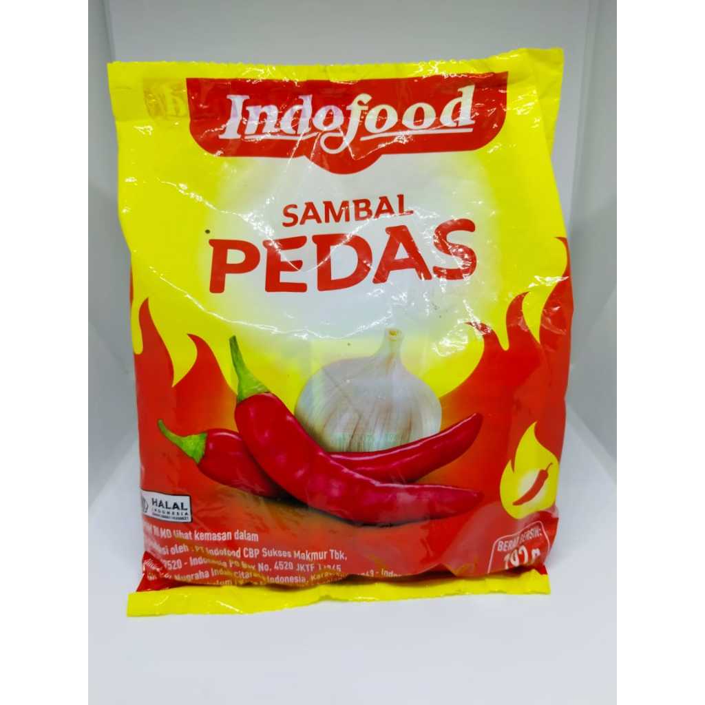 

Sambal Indofood Saset 1 Pak Isi 24 Saset / Sambal Fried Chicken Indofood