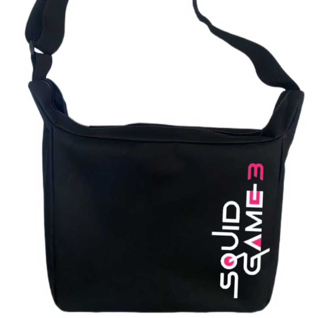 Tas Selempang/ Slempang Anak Sekolah Squidgam* karakter laki perempuan SD SMP SMA murah buku paket