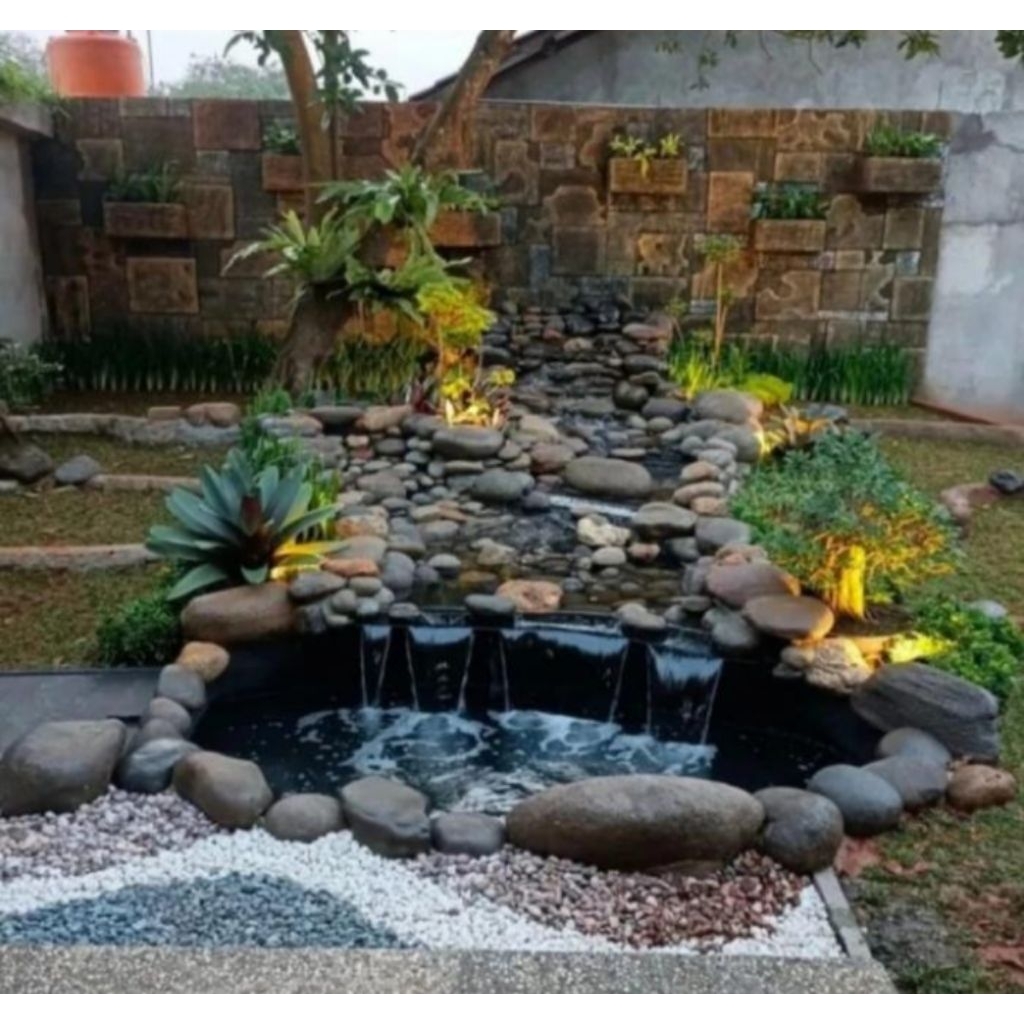 KOLAM KOI MODEL NATURAL