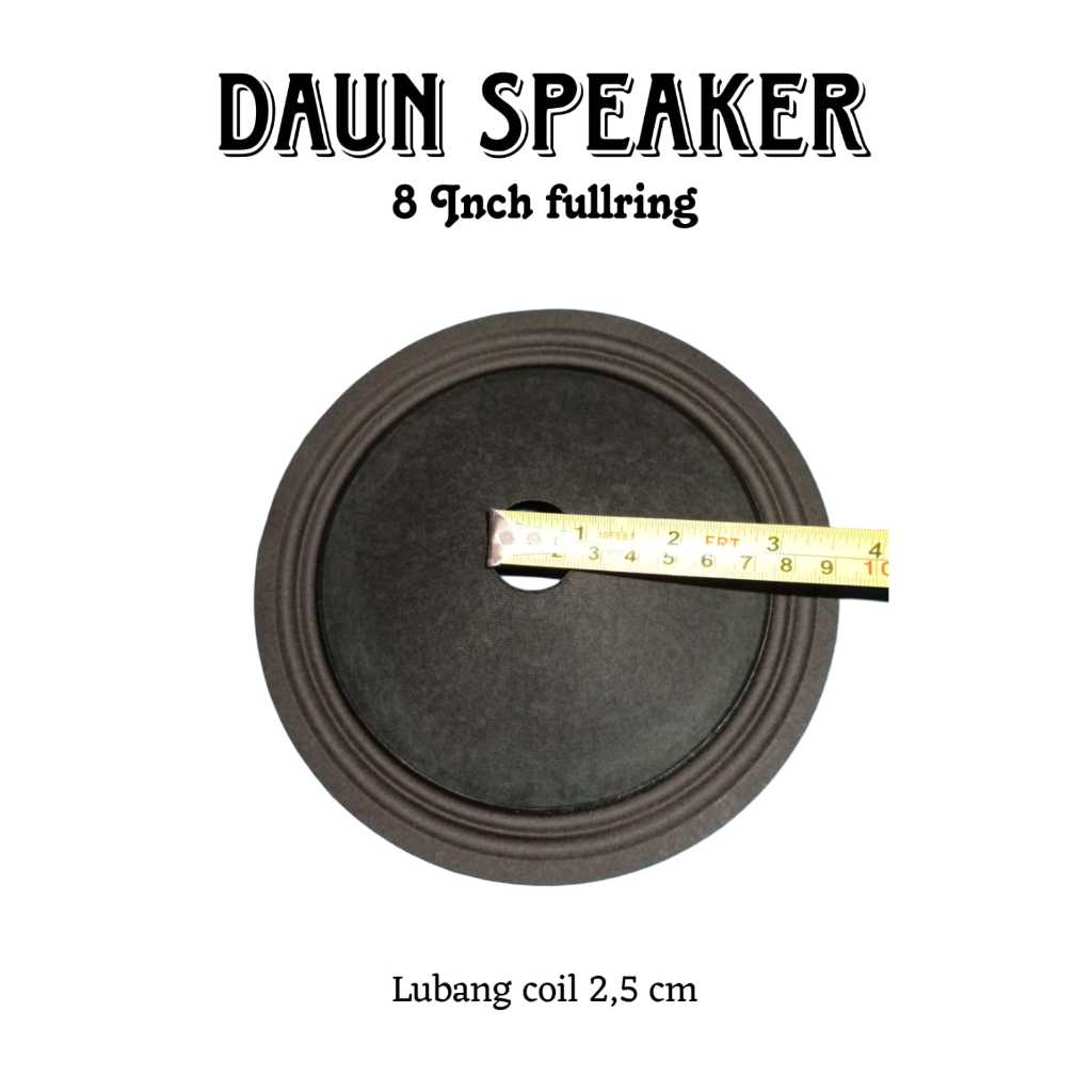 DAUN SPEAKER 8 INCH DAN KERTAS SPEAKER 8 INCH