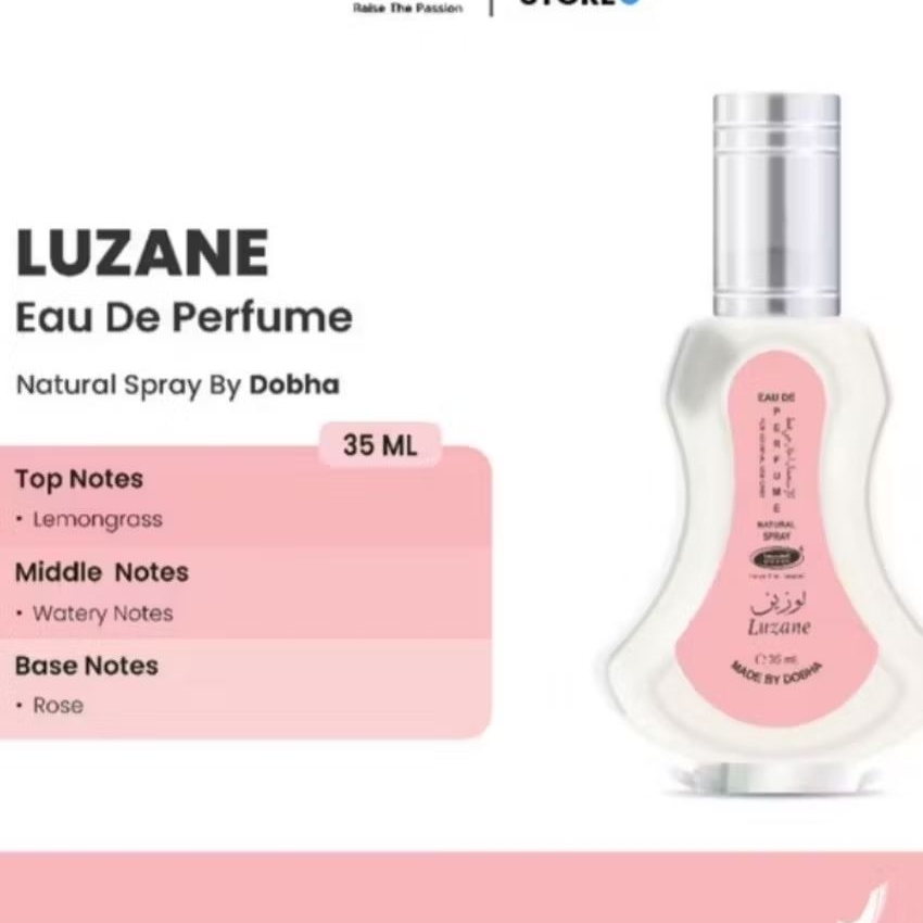 Promo Parfume spray 35 ml LUZANE original Dobha grosir murah