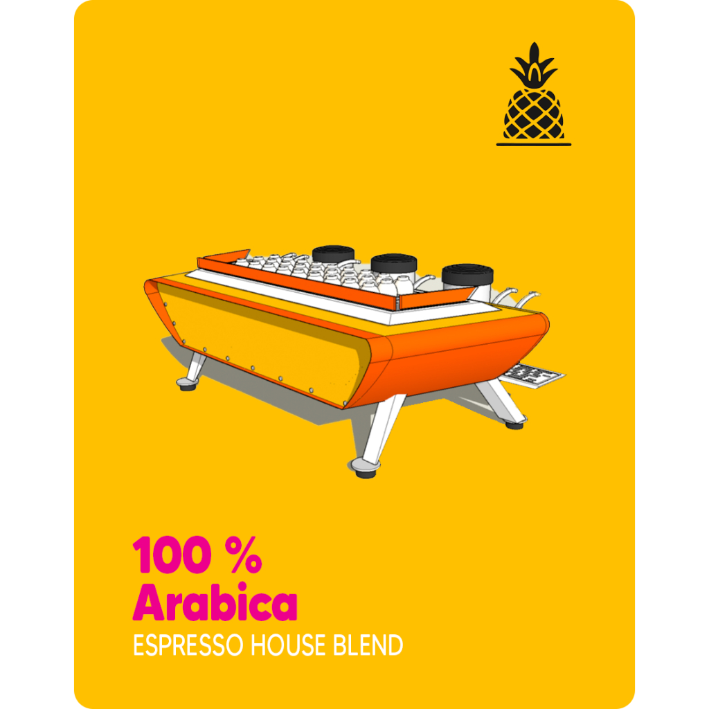 

Kopi Espresso House Blend 100% Arabika 100gr (Biji/Bubuk)