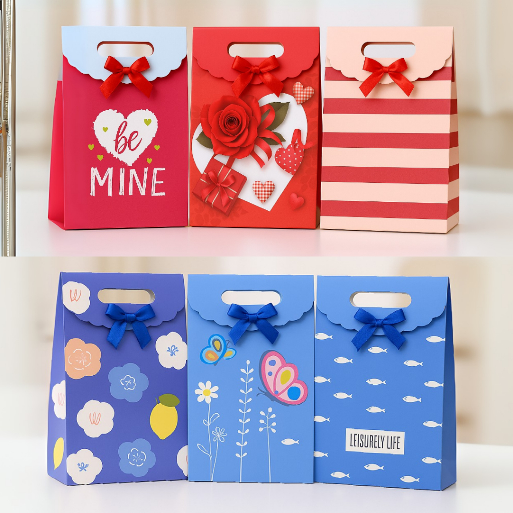 

Surprice Paper Bag Adhesive 19x26,5cm / Paper Bag Jepret / Goodie Bag / Tas Kertas / Tempat Kado Premium / Gift Bag / Paper Bag Hampers / Paper Box Kado Hadiah Ulang Tahun