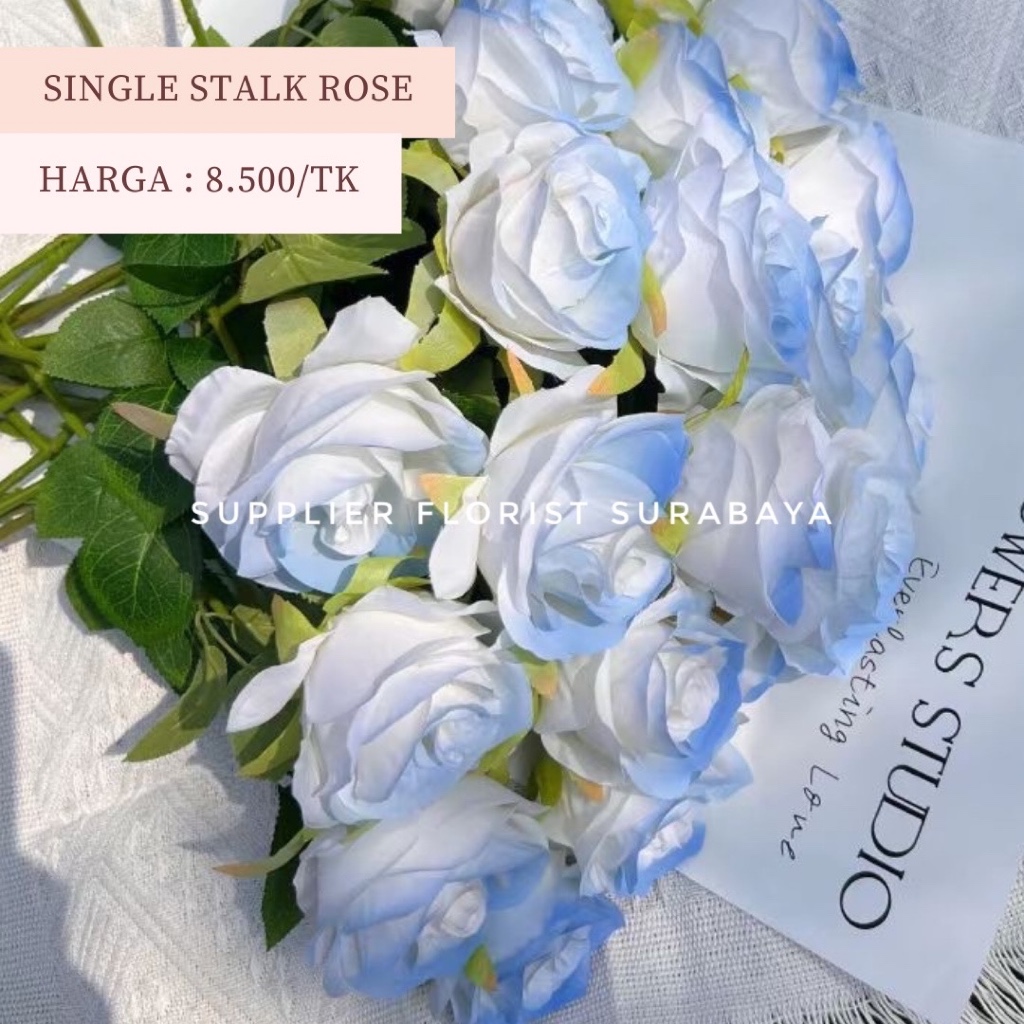 

[1 TANGKAI] TERSEDIA HARGA GROSIR !!! BUNGA MAWAR OMBRE SEMBUR SINGLE STALK ROSE ARTIFICIAL ROSE FLOWER ROSES BUNGA HIAS BUNGA TANGAN MAWAR HOLLAND PALSU BUNGA KAIN HANDBOUQUET