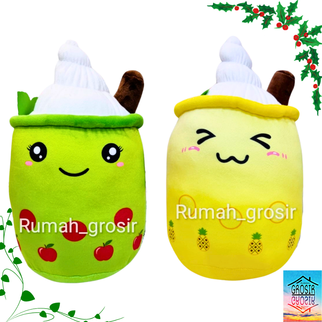 Boneka Boba Ice Cream Brown Sugar Blueberry