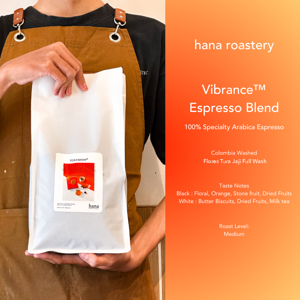 

Vibrance ™ Espresso Blend - 200 gr - Specialty Coffee - Hana Roastery - Kopi Arabika