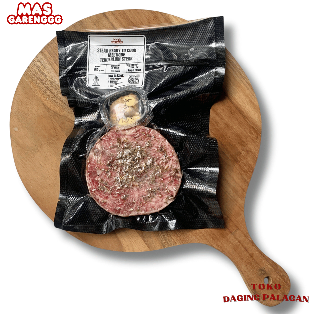 

Tenderloin Steak Meltique Wagyu - Frozen SUDAH BERBUMBU