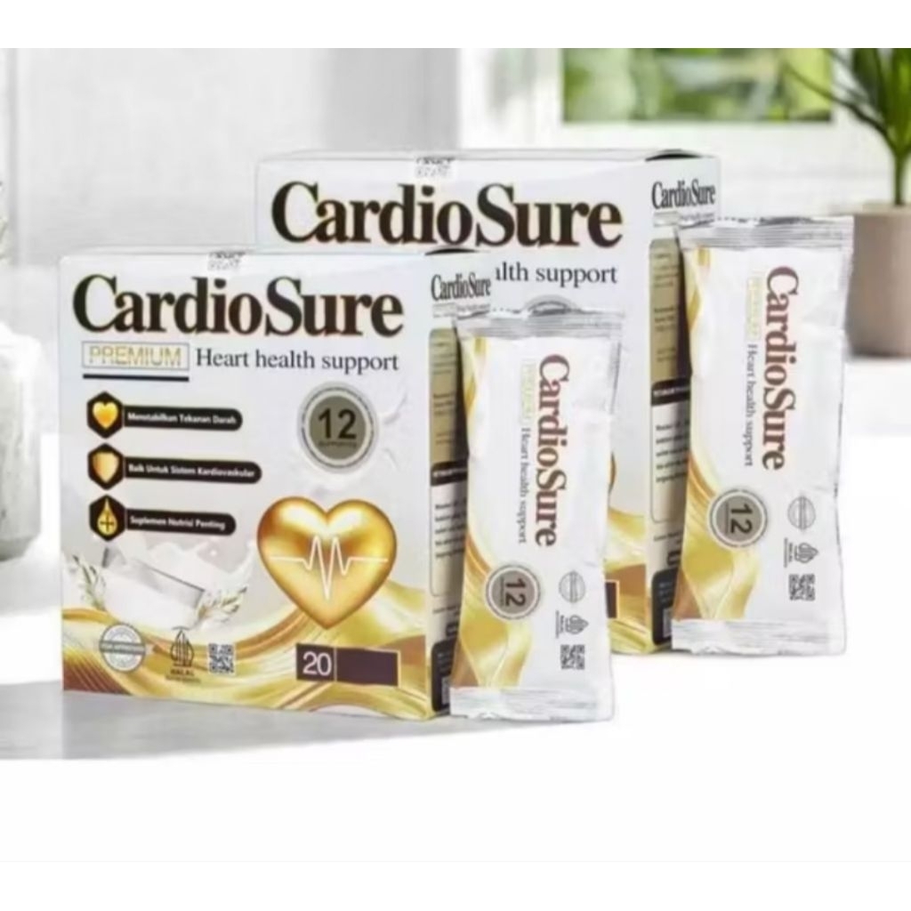 

CARDIOSURE PREMIUM SUSU MILK OBAT HIPERTENSI JANTUNG KORONER KOLESTEROL