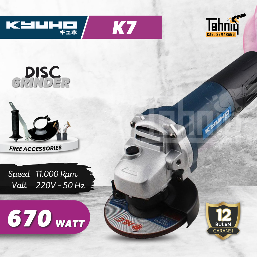 Mesin Gerinda KYUHO K7 Grinder KYUHO K7