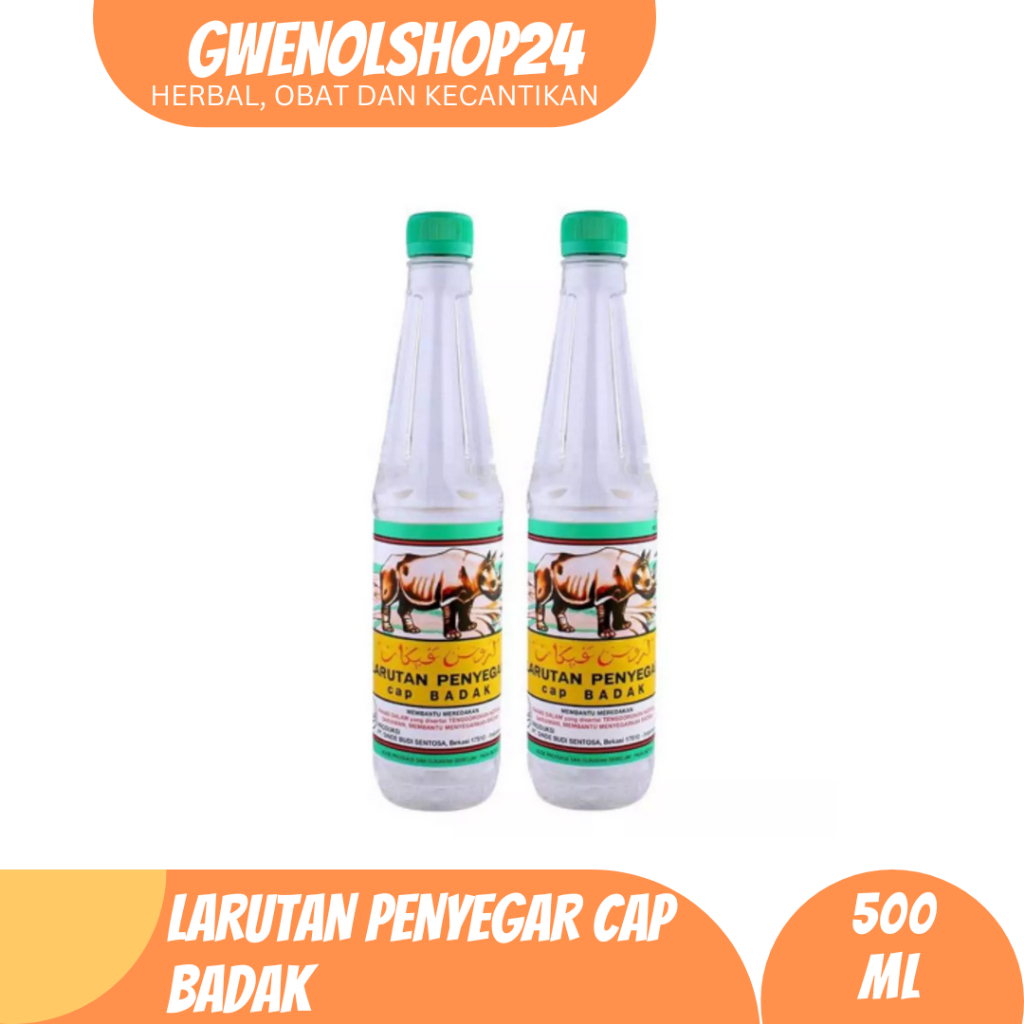 

Larutan Penyegar Cap Badak 500ml | Pereda Panas Dalam Tenggorokan