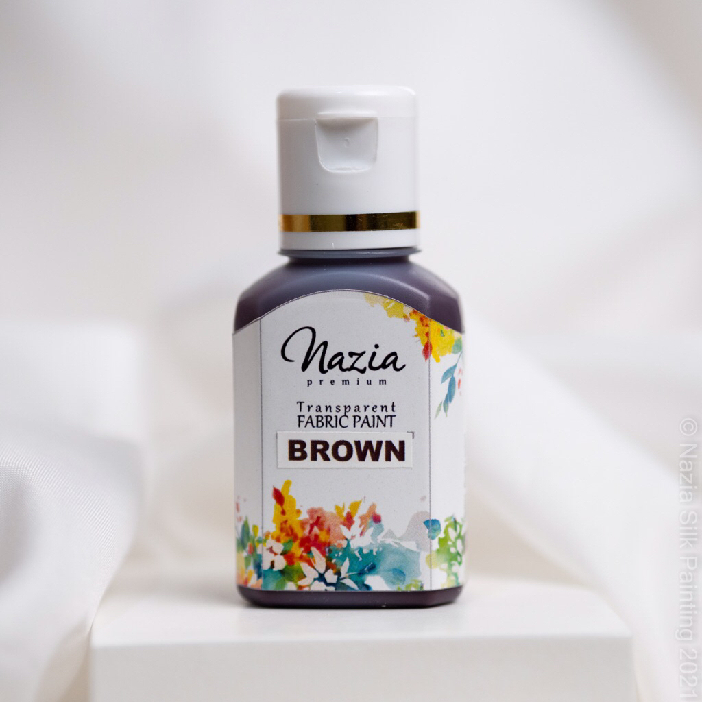 

Cat Kain Tekstil Premium Brown Nazia Fabric Paint (Cat Textile)