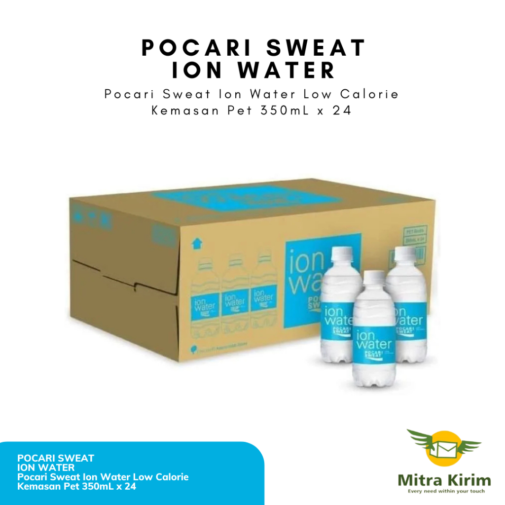 

Pocari Sweat Ion Water Low Calorie Kemasan Pet 350mL x 24