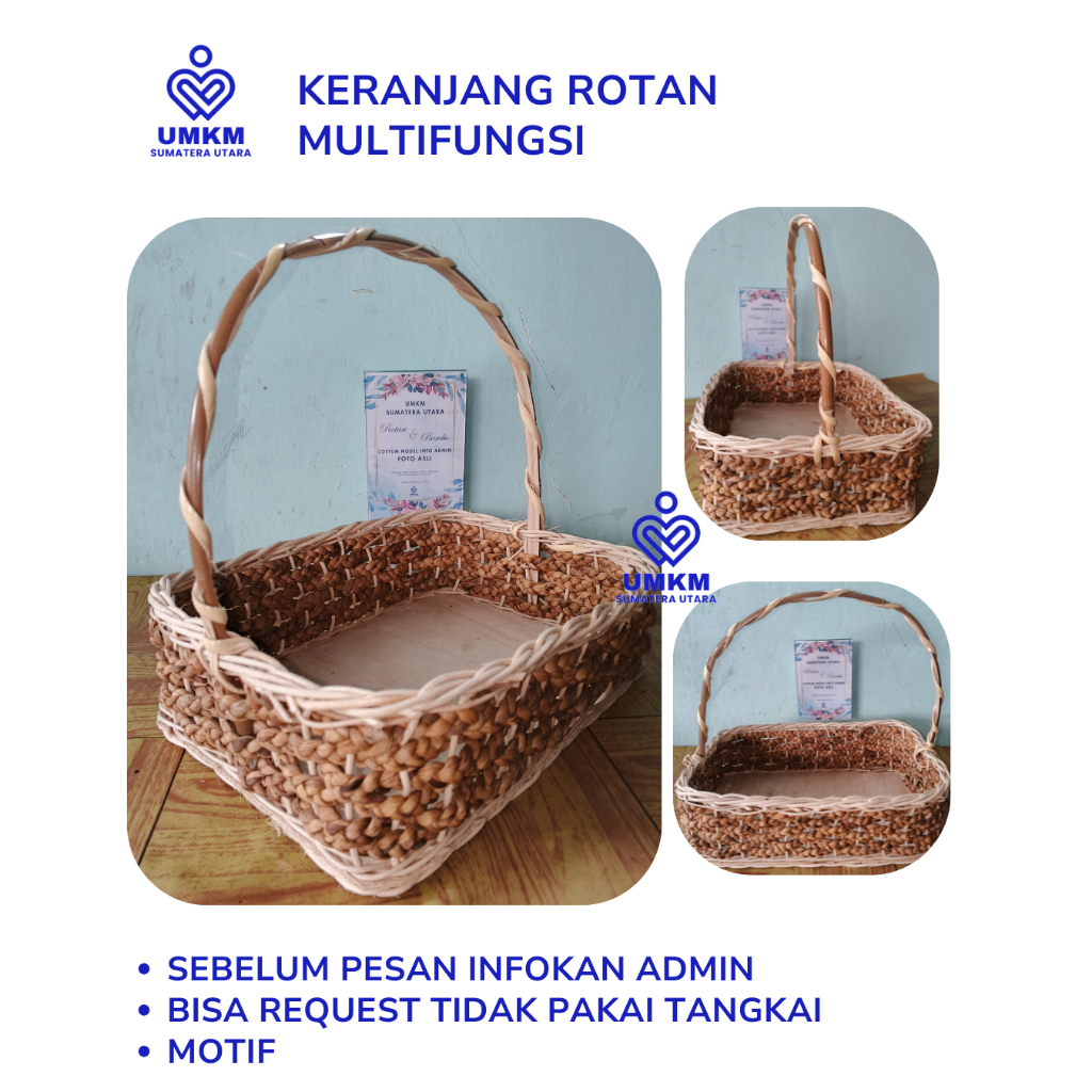 Parcel Rotan / Parcel Buah rotan / Parcel rotan / keranjang buah rotan / keranjang rotan