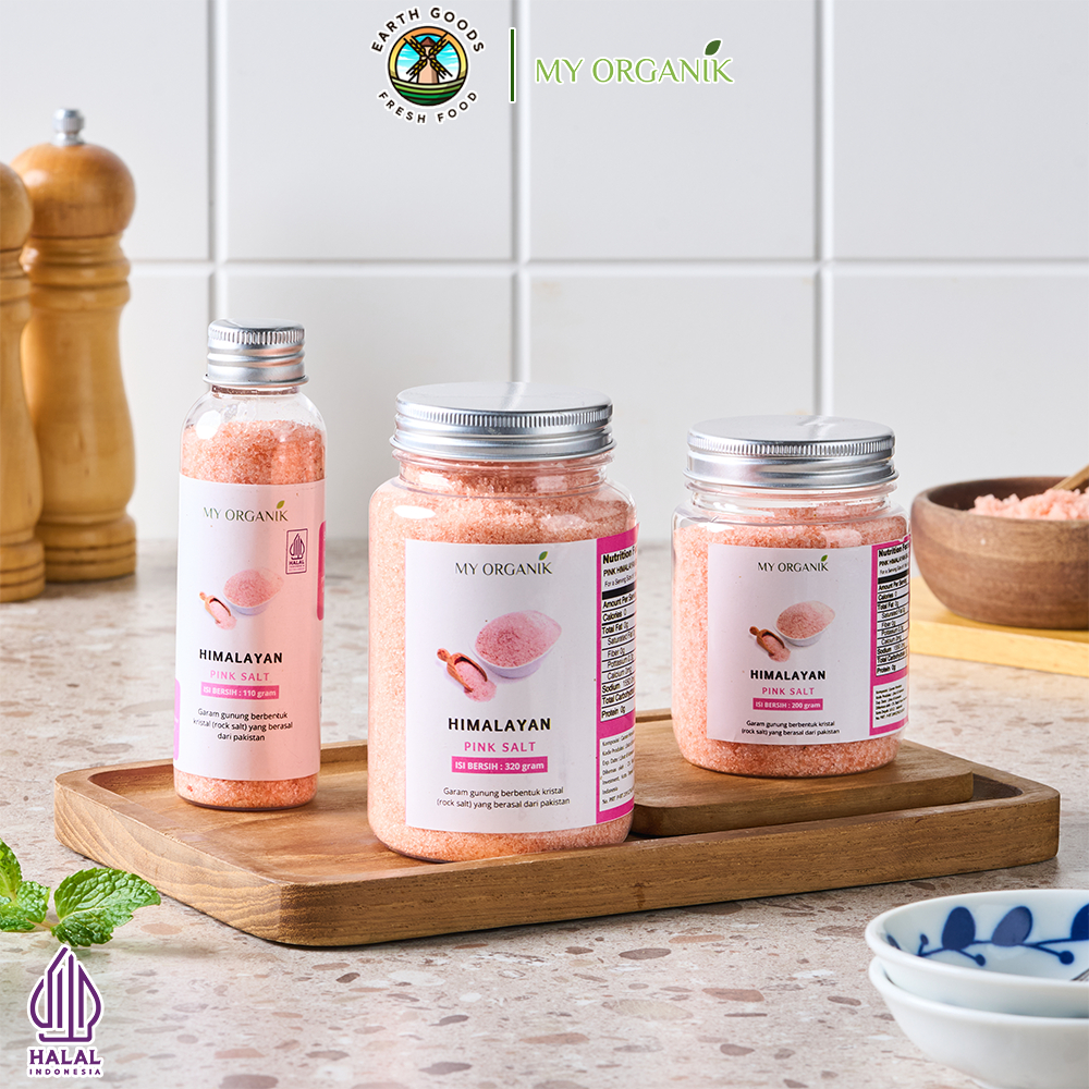 

My Organik Garam Himalaya Original Asli Organik Himalayan Pink Salt Premium Best Quality