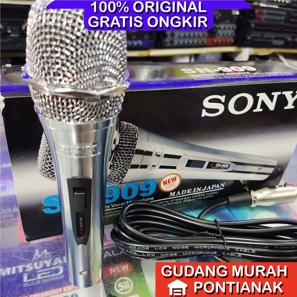 Mic Sony Stainless 909 ORIGINAL ASLI
